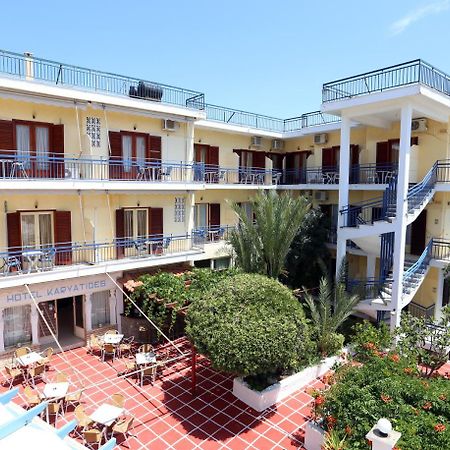 Hotel Karyatides Agia Marina  Eksteriør billede