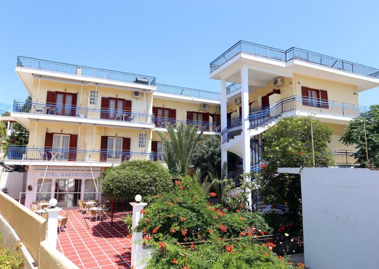 Hotel Karyatides Agia Marina  Eksteriør billede